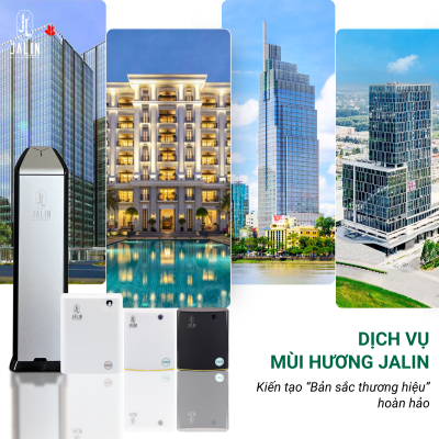 Dịch vụ mùi hương Jalin | Tạo 'Bản sắc thương hiệu' từ hương thơm đặc trưng